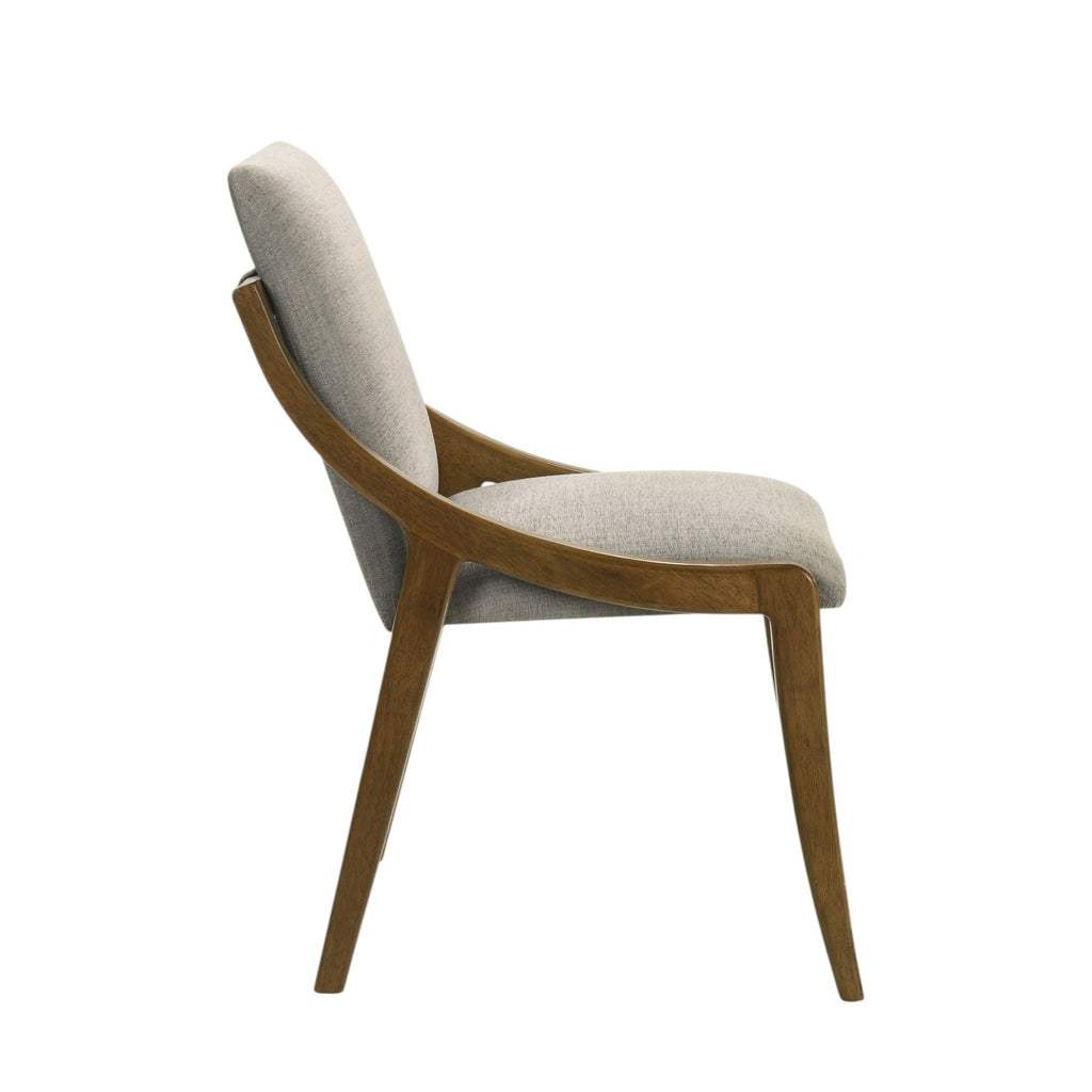 Danzel - Side Chair (Set of 2) - Gray / Oak