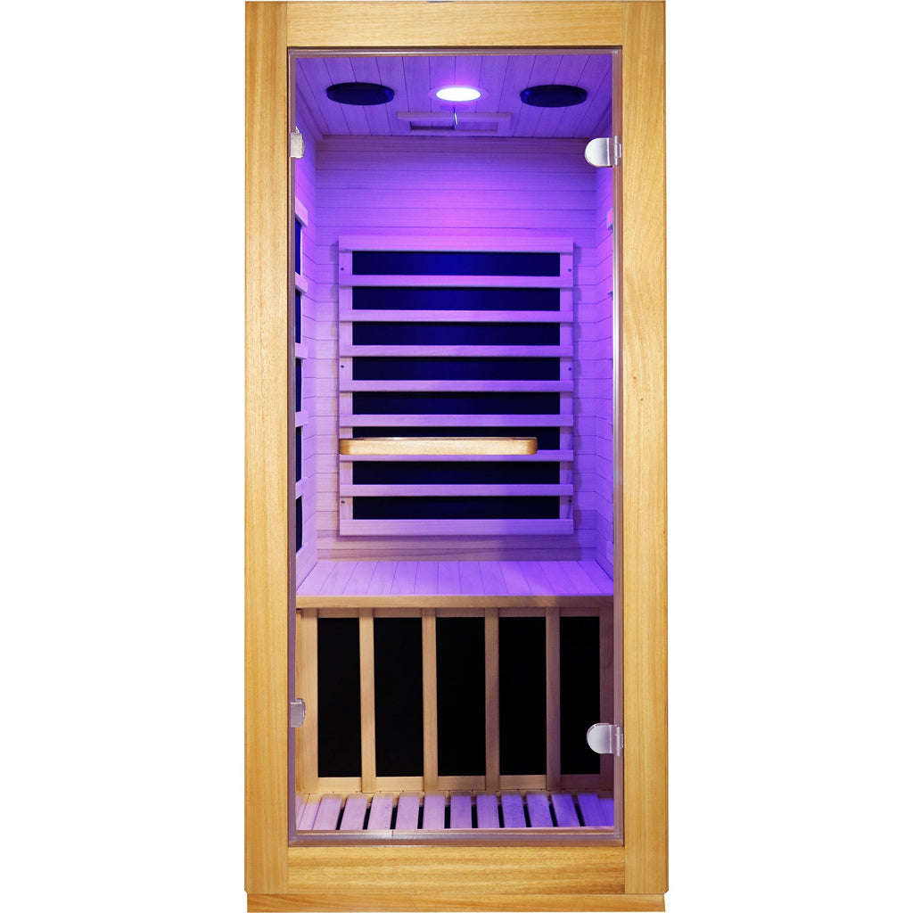 infrared sauna room single room