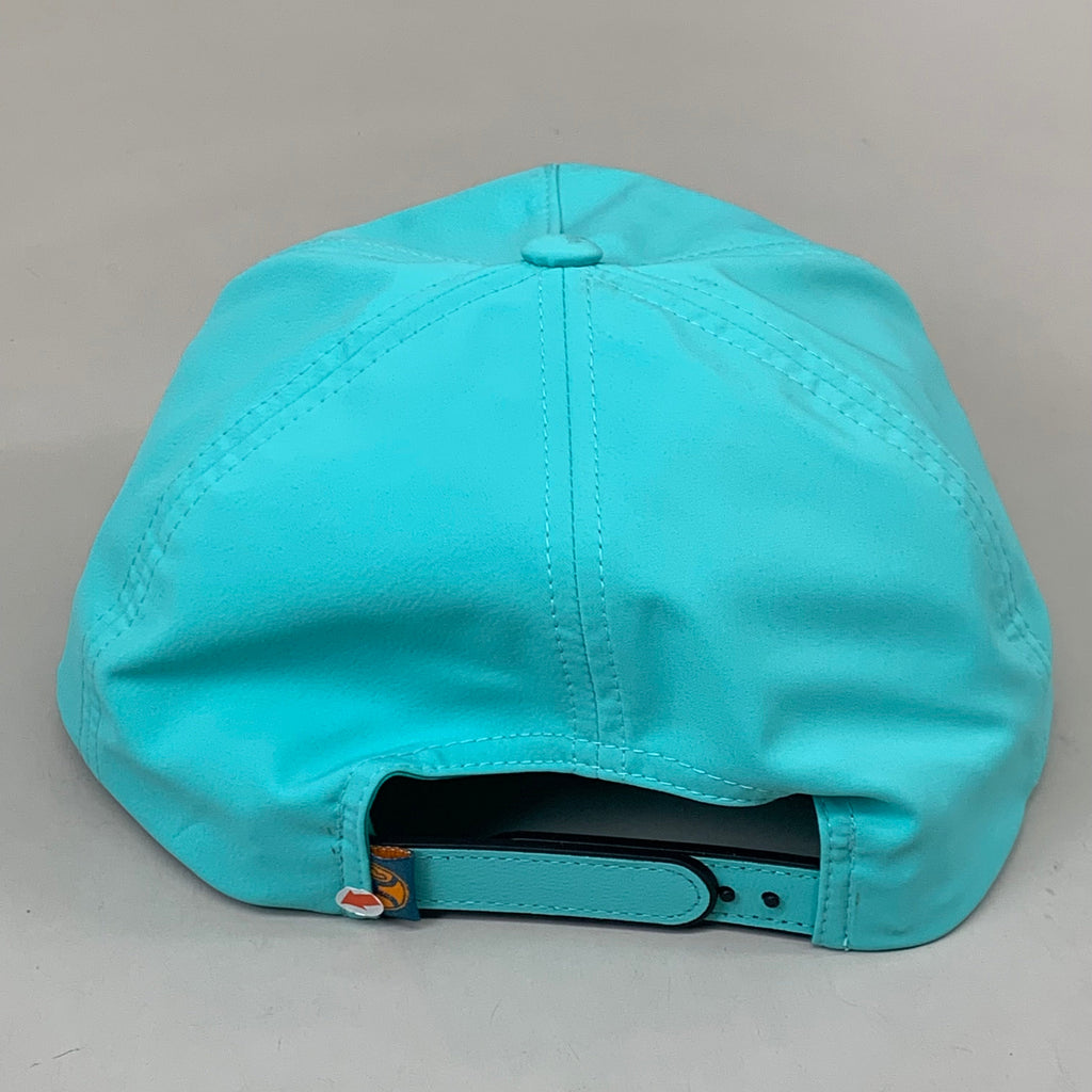 HOOEY Trucker Adjustable Snapback Hat Local Turquoise Turquoise 2499T-TQ