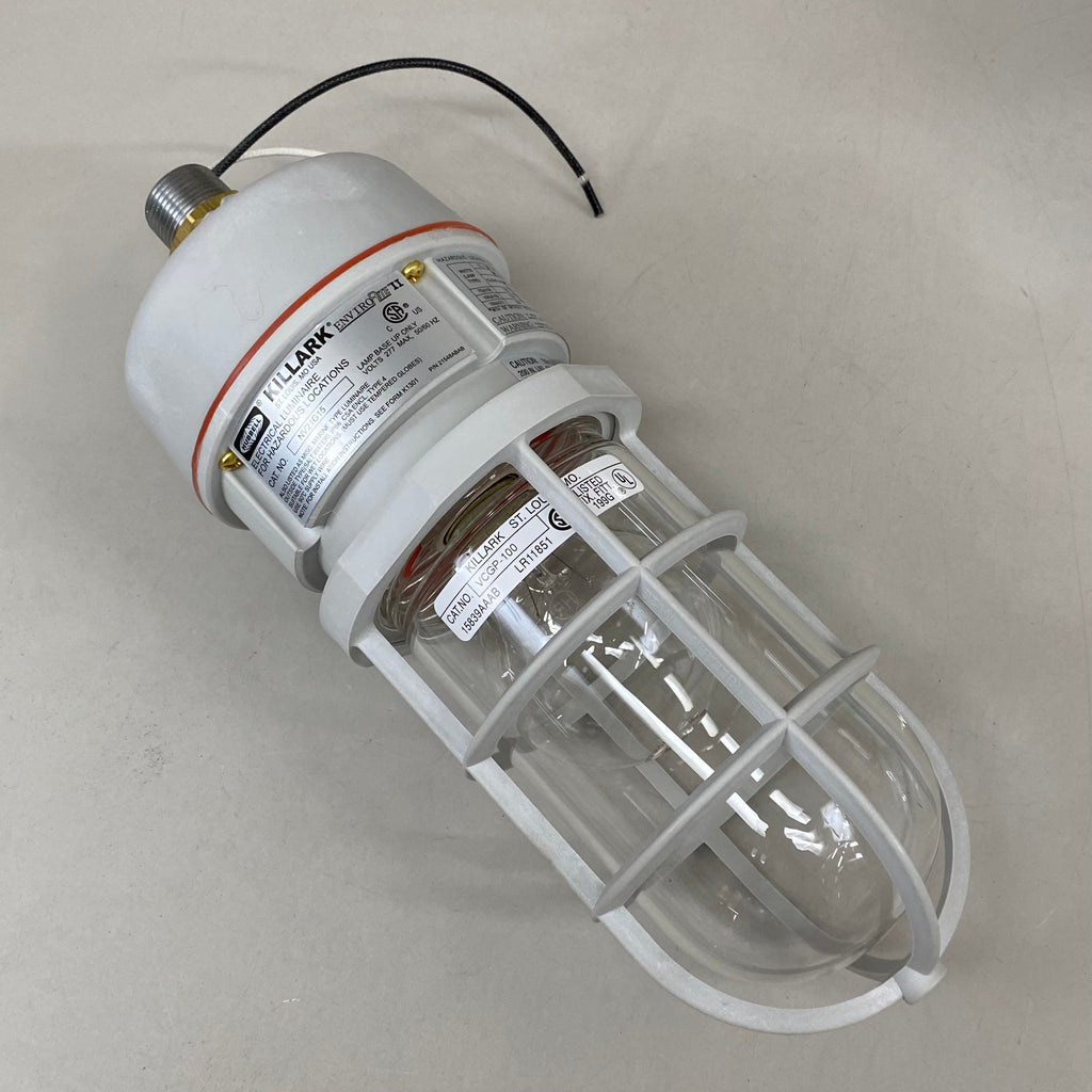 SPEAKMAN Vapor Proof Hazardous Non-Metallic Light 14" L x 5" W Clear/White VPL-C1D2