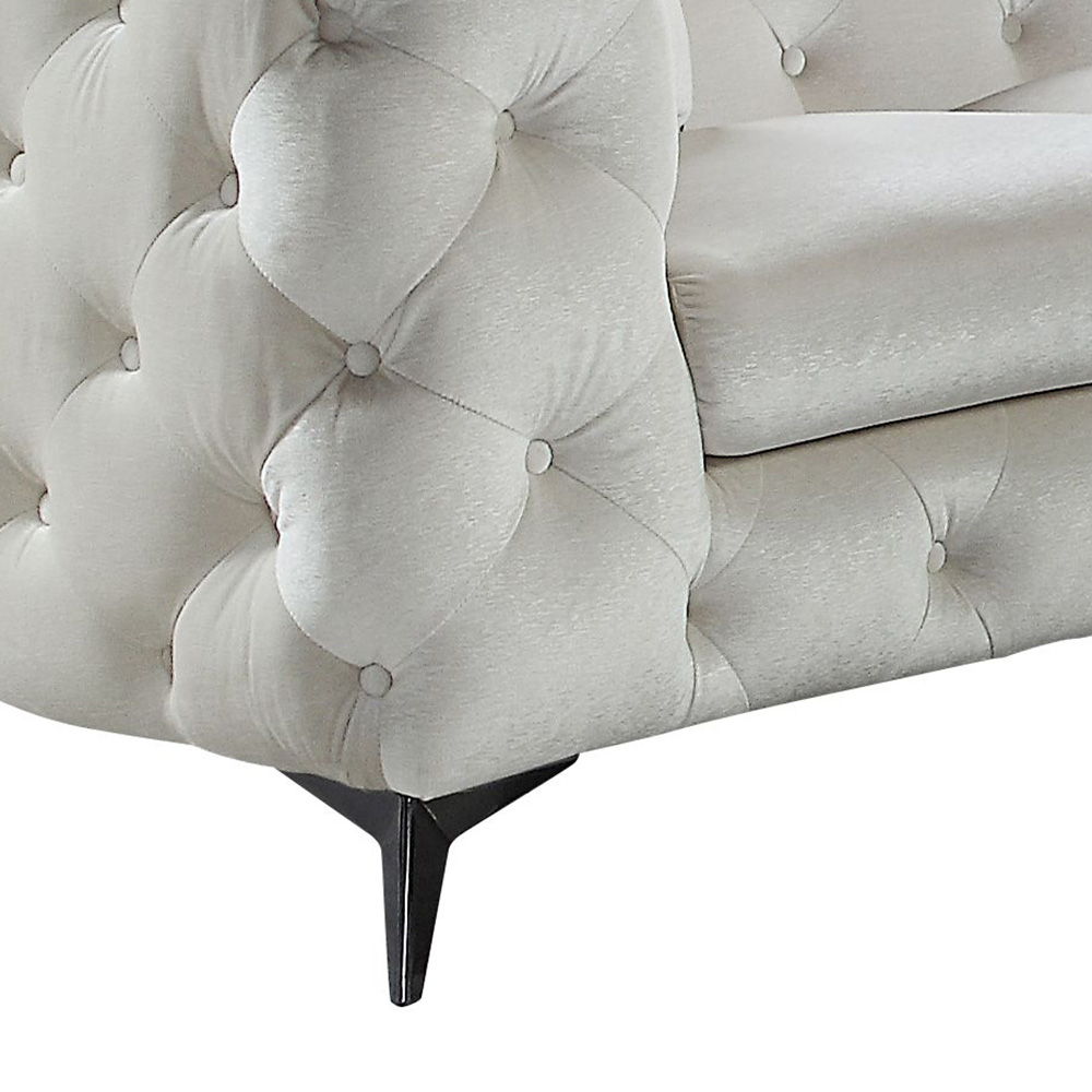 Atronia Sectional Sofa With 4 Pillows - Beige
