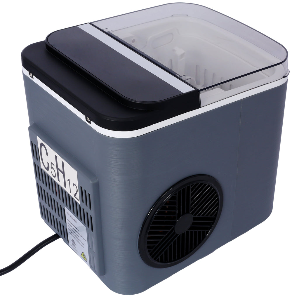 Portable Countertop Ice Maker with Self-Cleaning Function