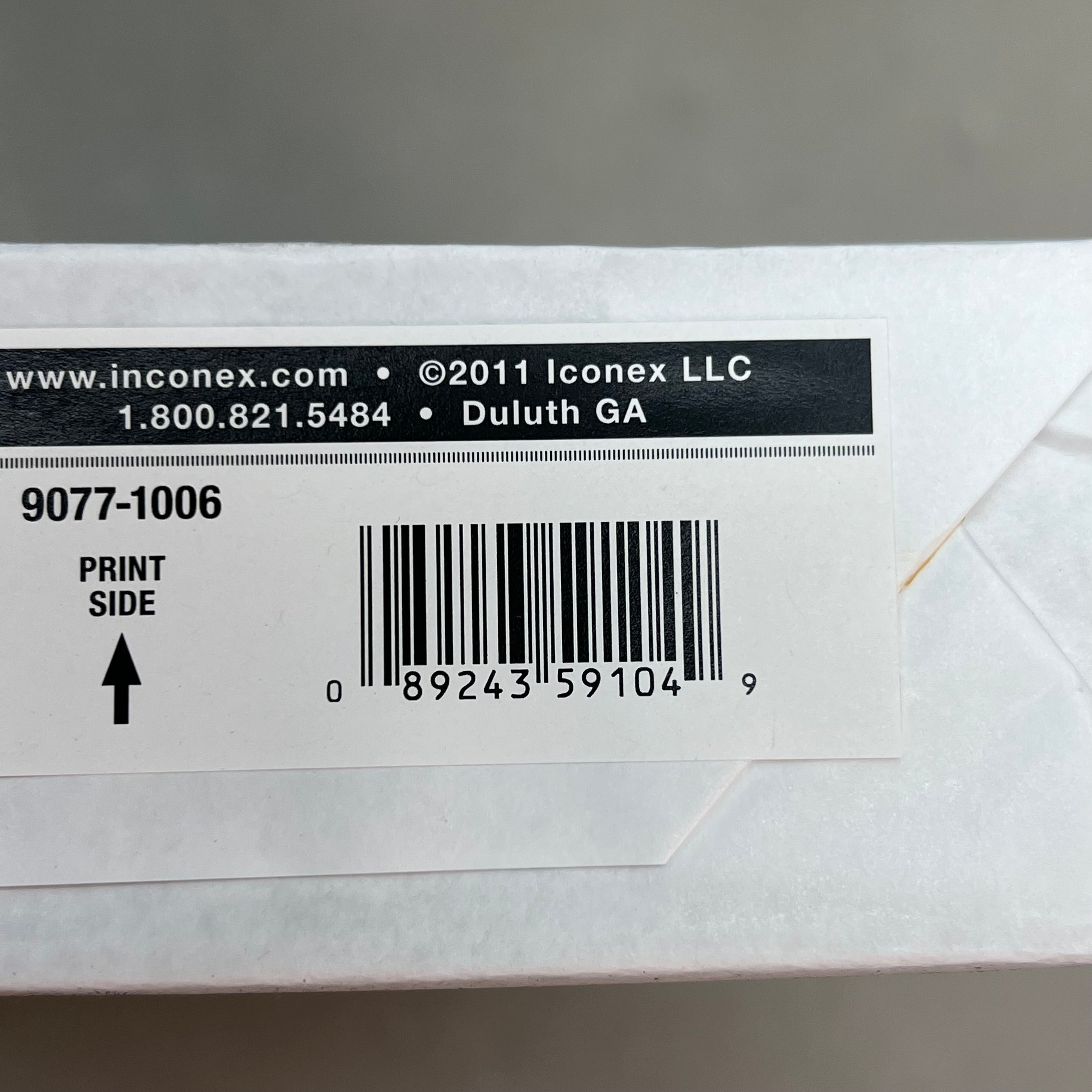 ICONEX (1,250 PACK) Digital Carbonless Paper 2-Part 8.5"X11" White/Canary 9077-1006