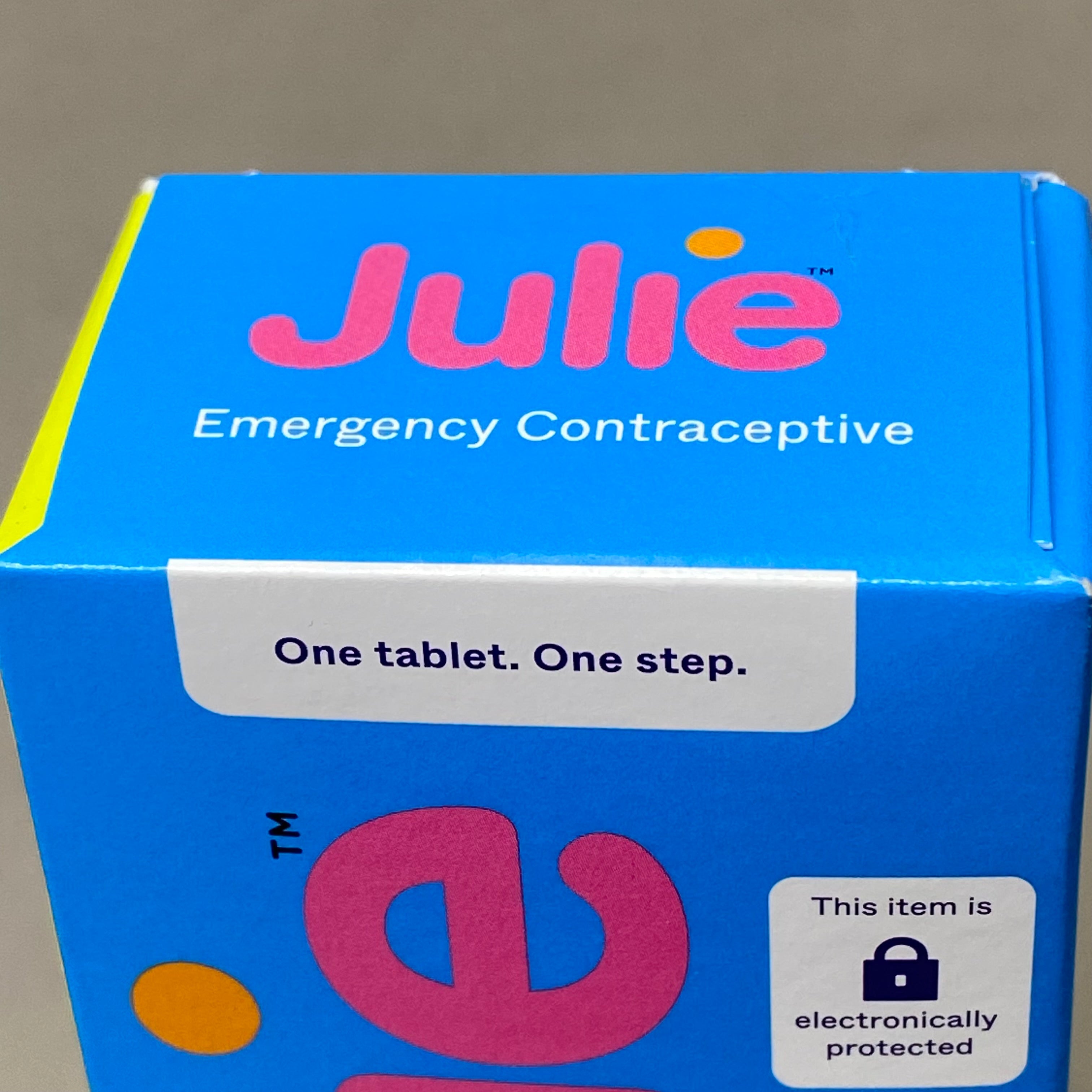 JULIE (62 Pack) Emergency Contraceptive Levonorgestrel Tablets 1.5 mg BB 10/25