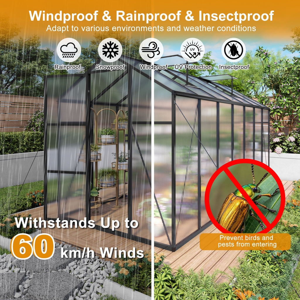 Gain Height Windproof house With Raised Base