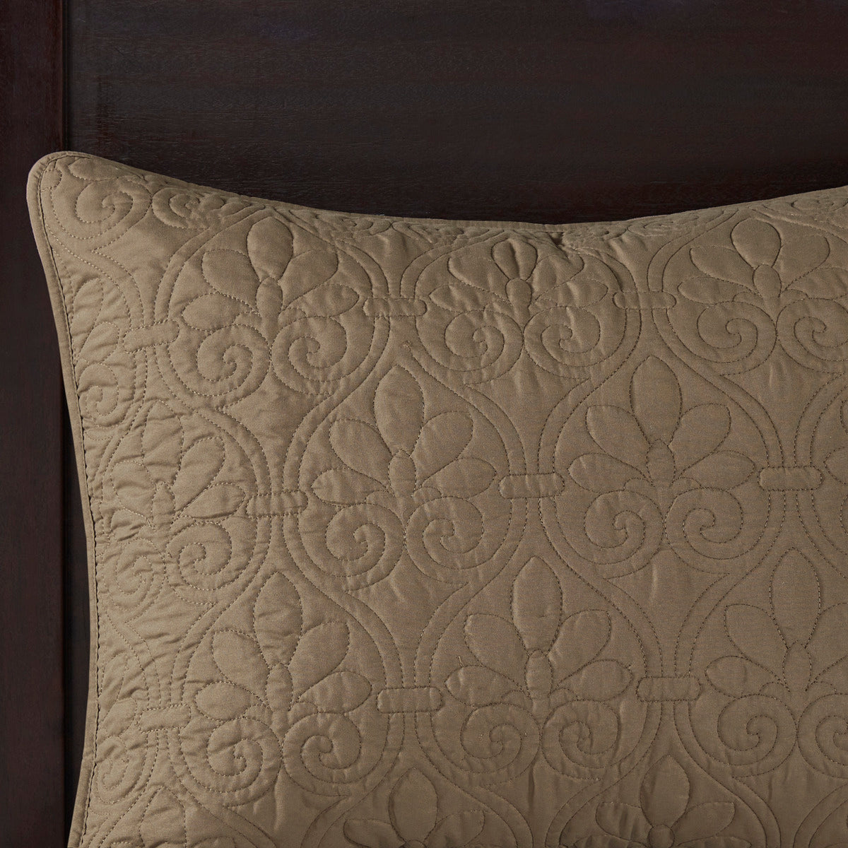 Reversible Quilt Set Mocha Full/Queen