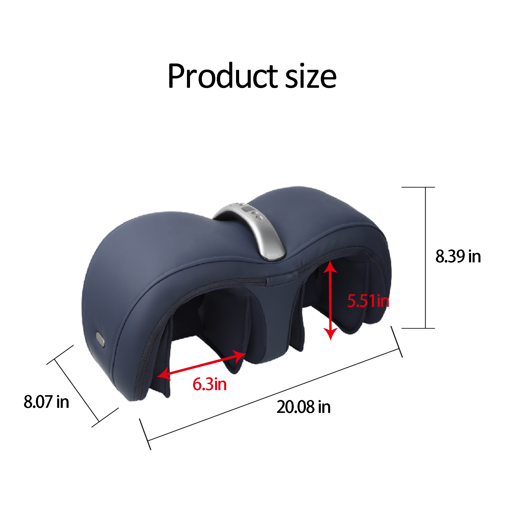 Air pressure  knee Massager-Dark Blue