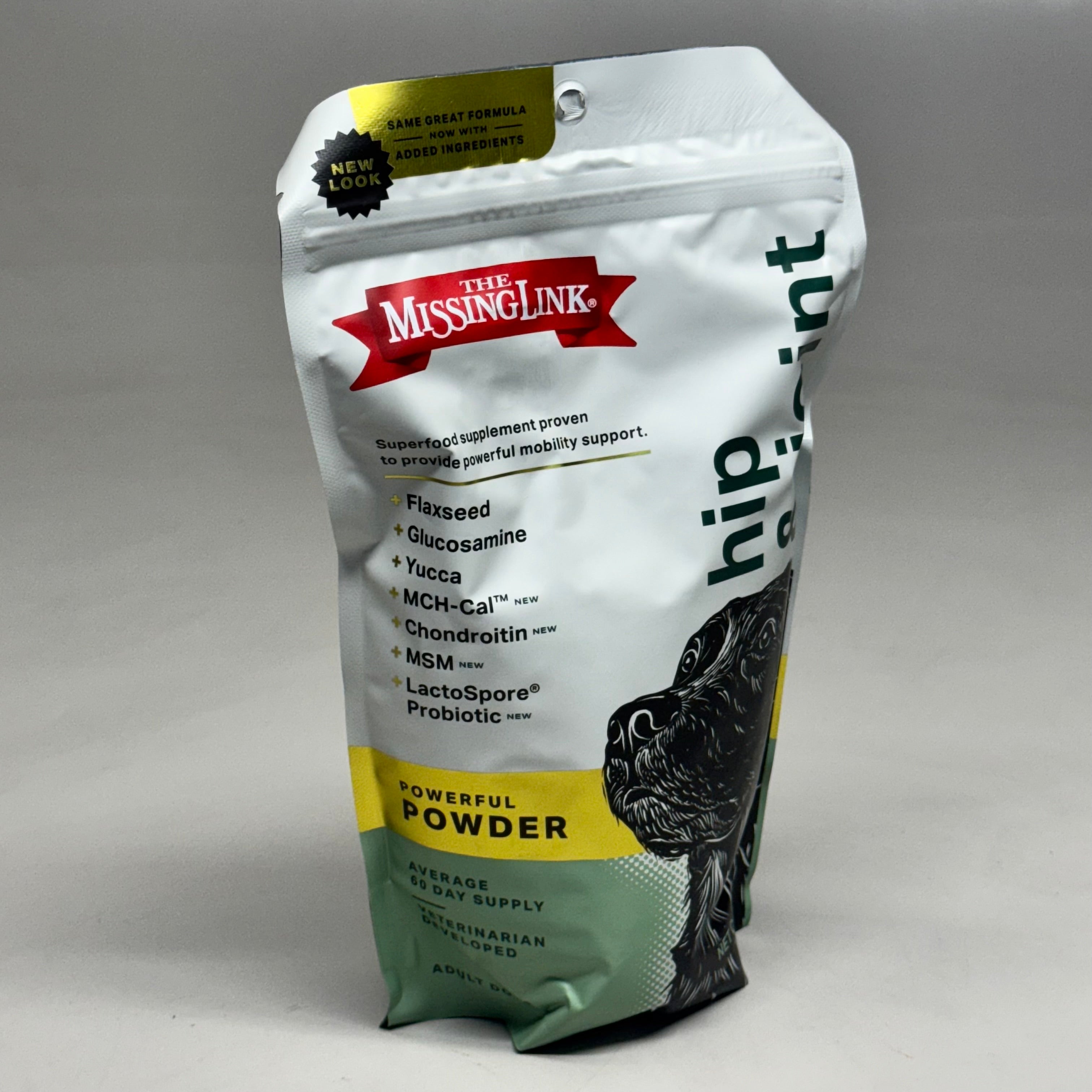 THE MISSING LINK (10 PACK, 1 lb EACH) Hip & Joint Powder Dog Supplement BB 11/25