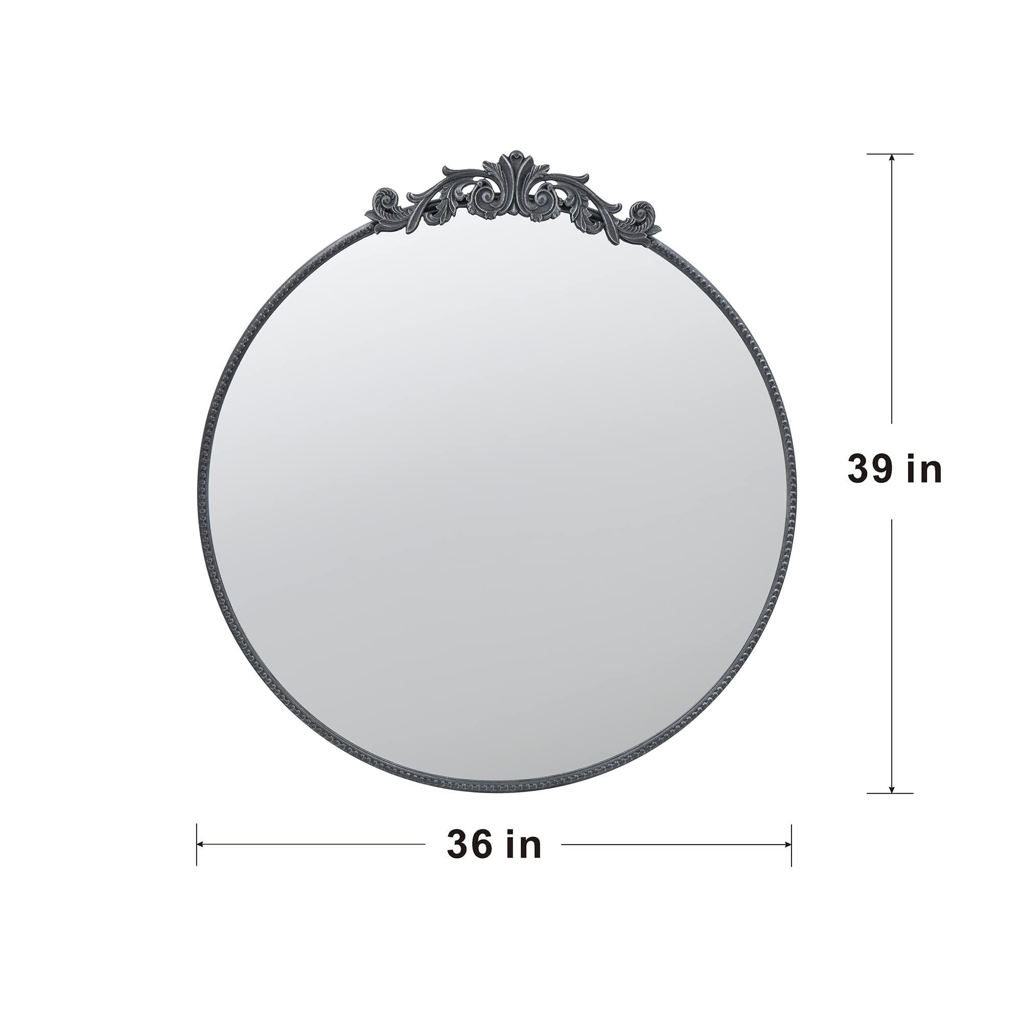 Classic Design Mirror With Baroque Inspired Frame