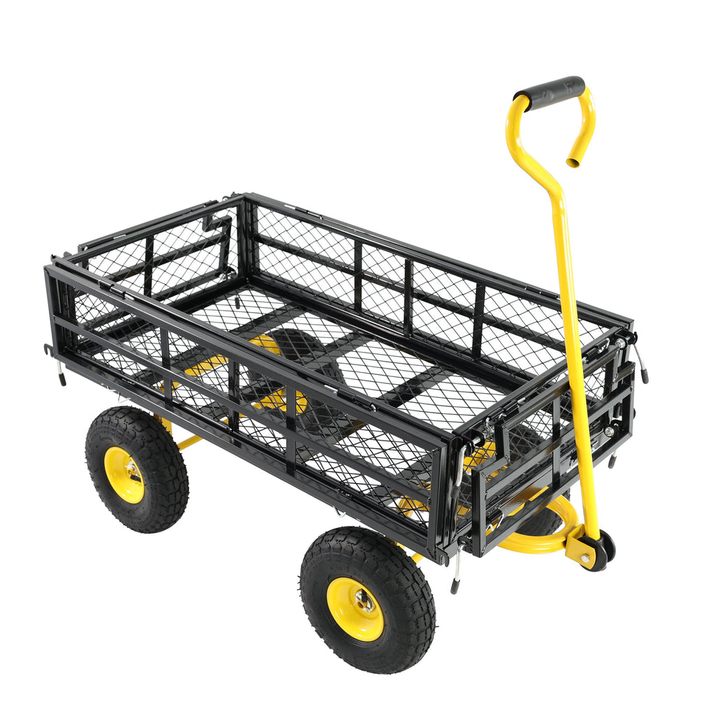 Wagon Cart Garden Cart Trucks Make Transporting Firewood Easier