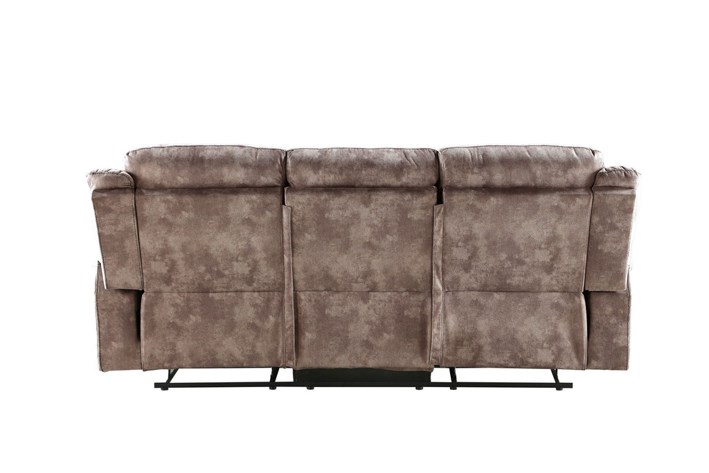 Zubaida Two Tone 3 Piece Recliner Living Room Set