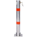Parking Bollard Pole Barrier With Lock for Car Parking Protection