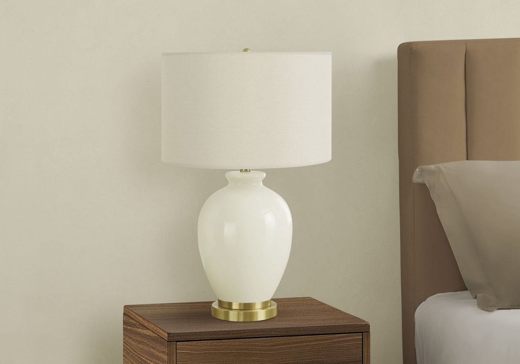 Transitional Lighting Table Lamp - Cream