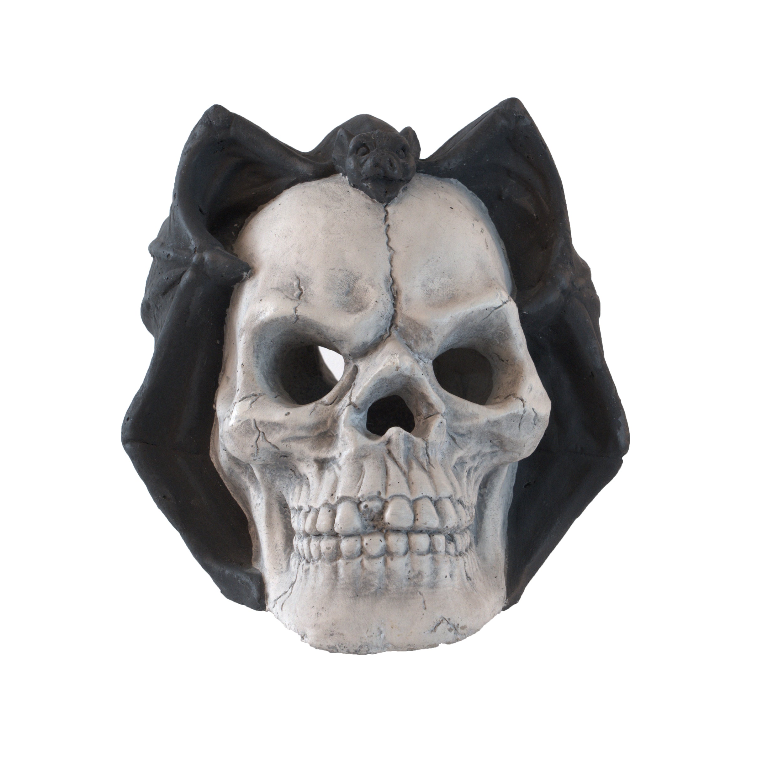 Hand-Welded Fire Pit Skull That Channels Halloween Flame
