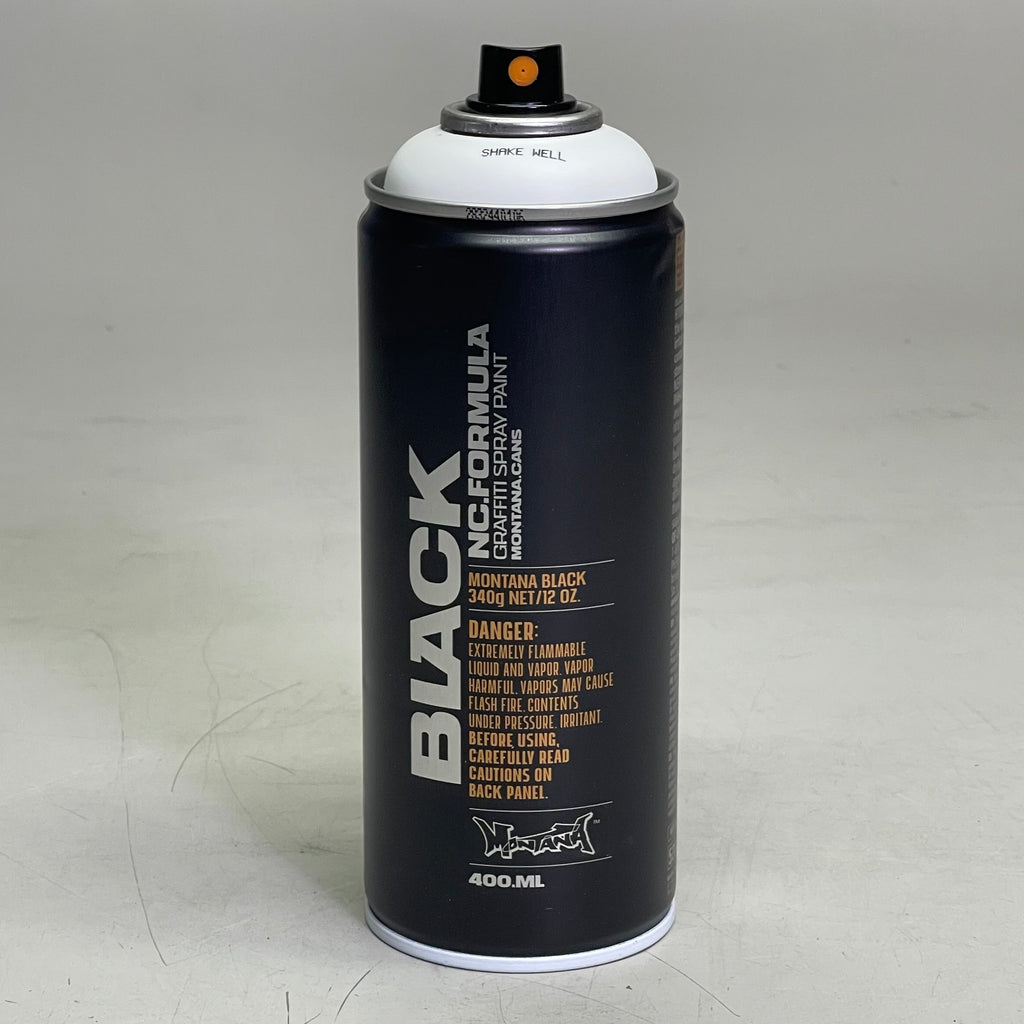 MONTANA CANS (6-PACK) Montana Black White Spray Paint 11 oz White BLK400-9105