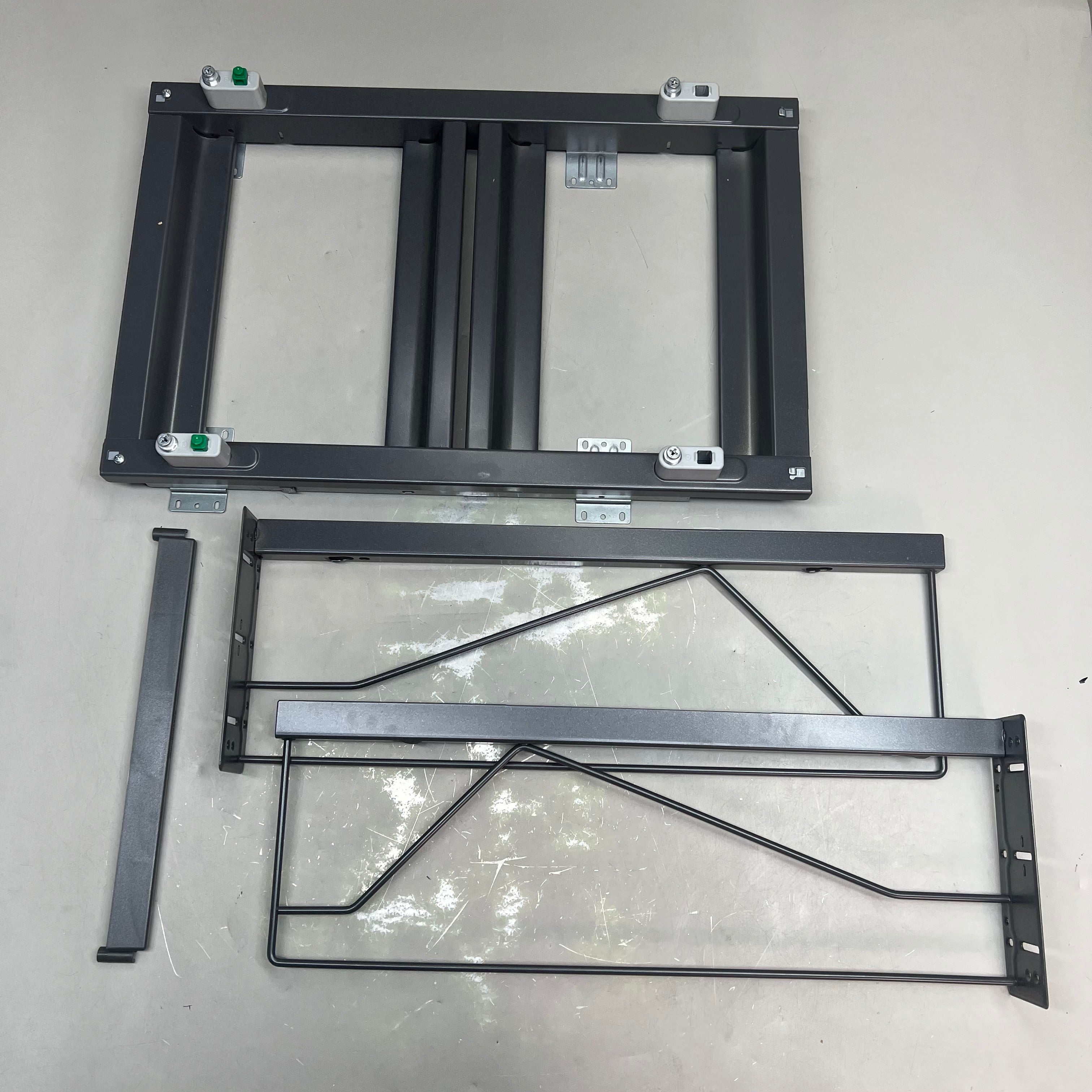 KESSEBOHMER Trash Pullout Frame Double 22-1/4" Min Cabinet Depth 25065469846
