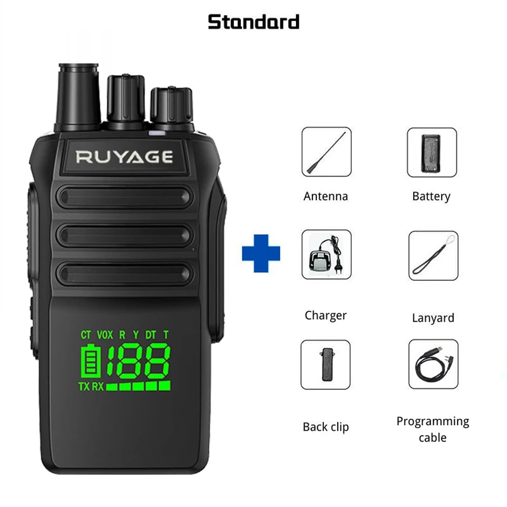 RUYAGE T40 IP67 Waterproof VHF Walkie Talkie Radio