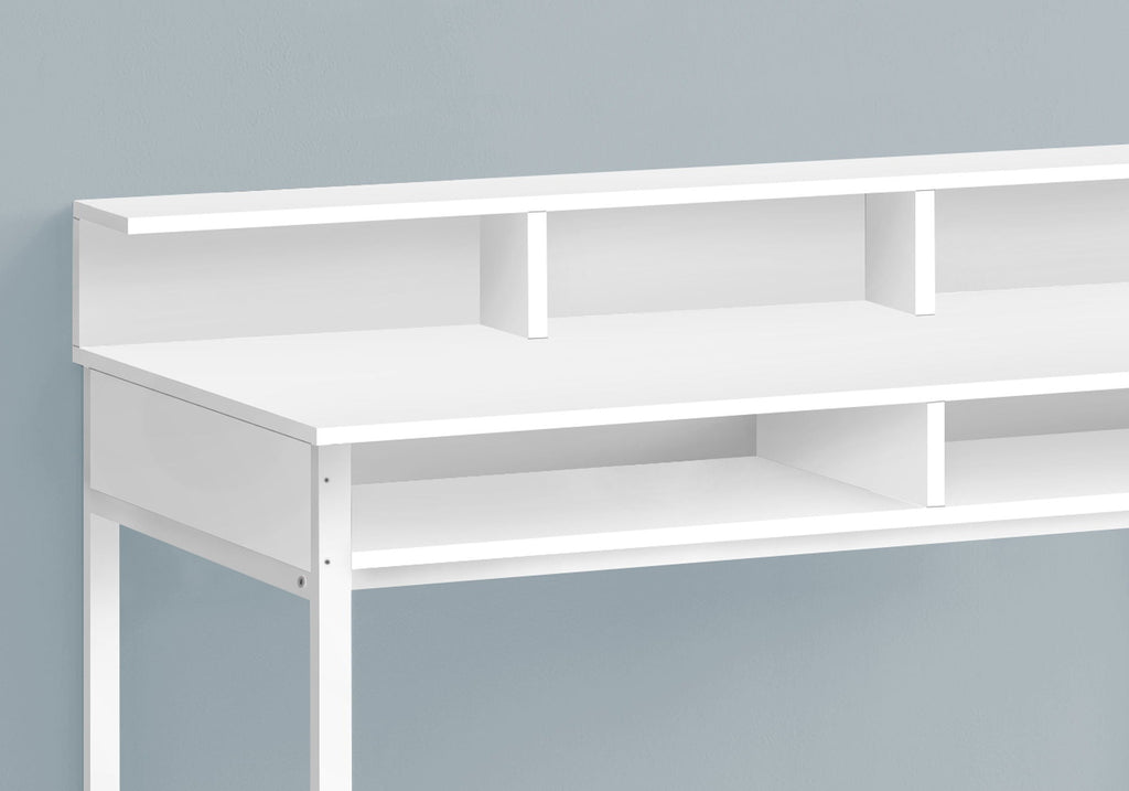 Computer Desk for Home Office with Standing Storage Shelves