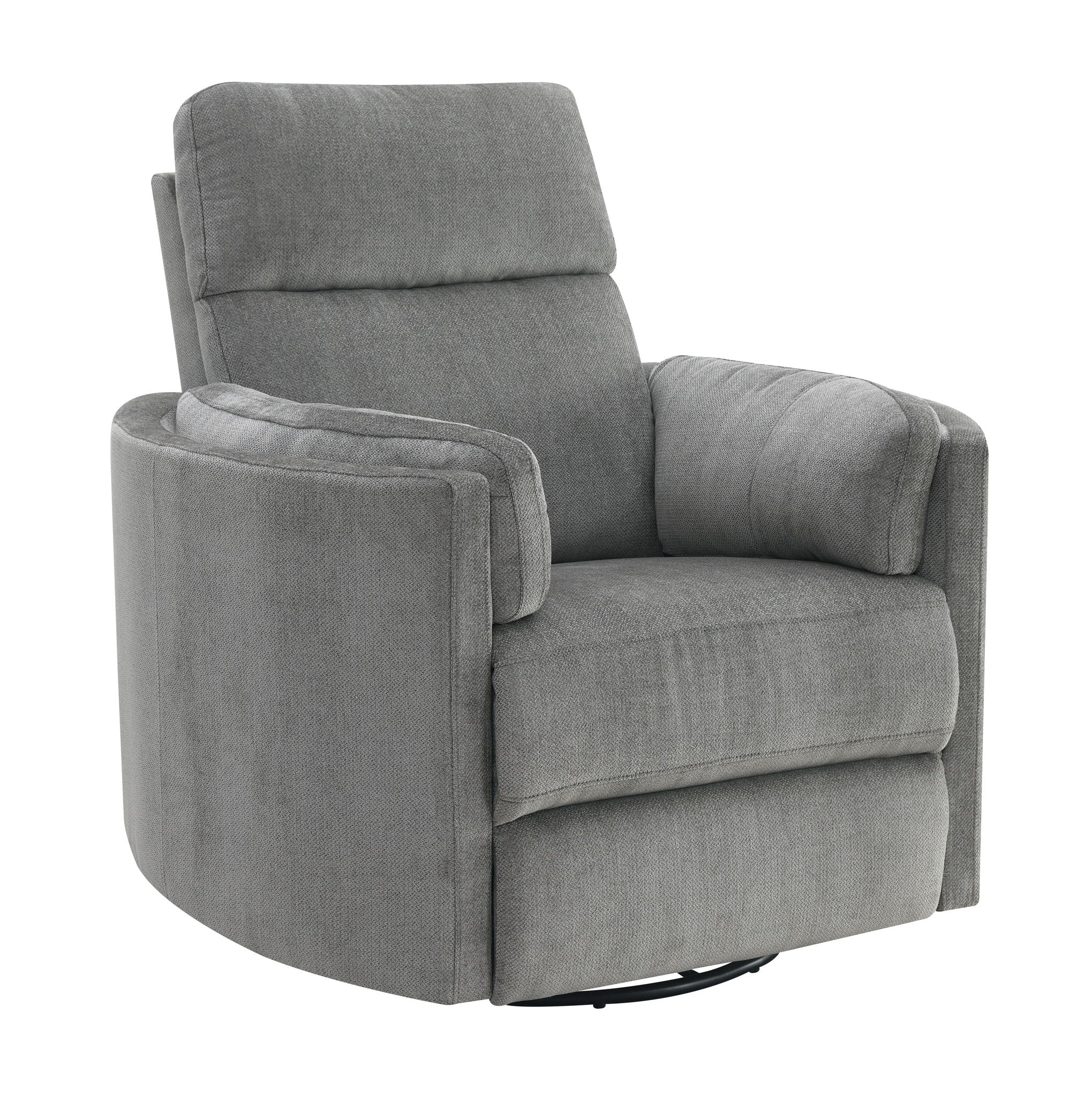 Sagen Glider Recliner With Swivel