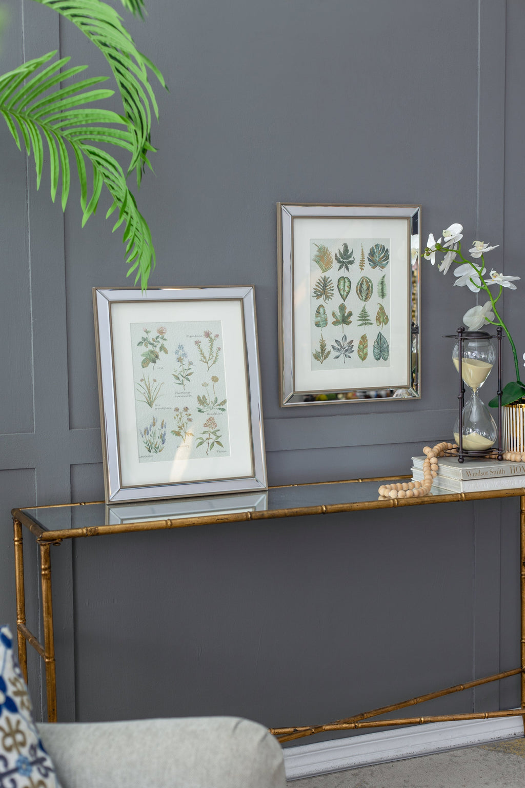 Set of 2 Liana Mirror Framed Wall Art