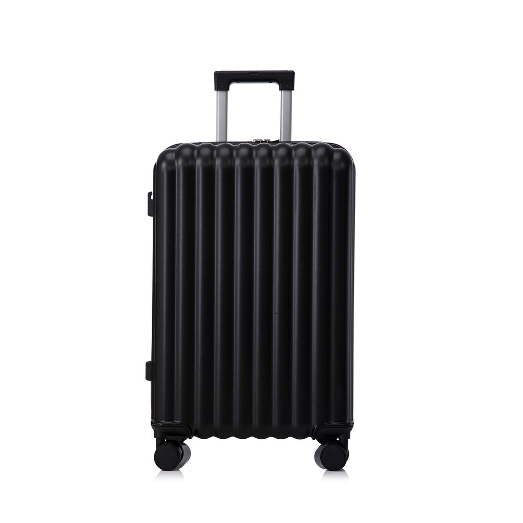 20" / 24" / 28" 3 Pieces / Set Spinner Wheel Luggage, Carry On Suitcase, With Cup Holder & USB Port & Phone Holder