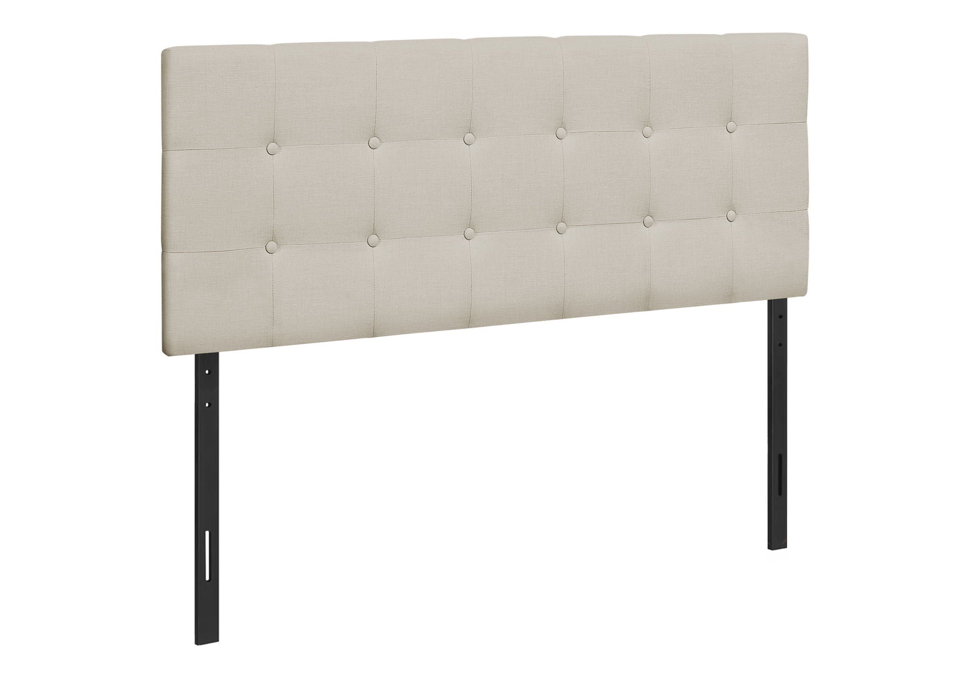 Full Size Upholstered Bed Headboard - Beige