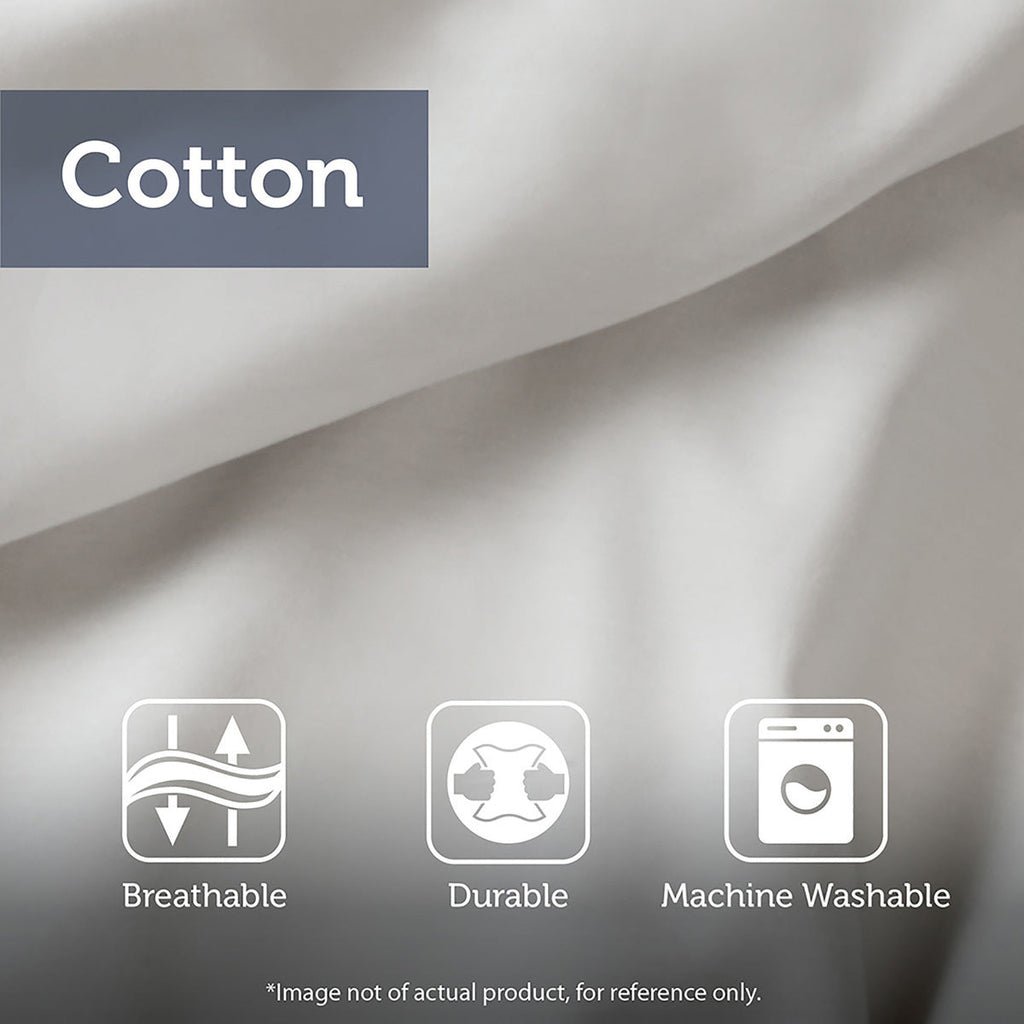 Duvet Cover Mini Set White Full/Queen
