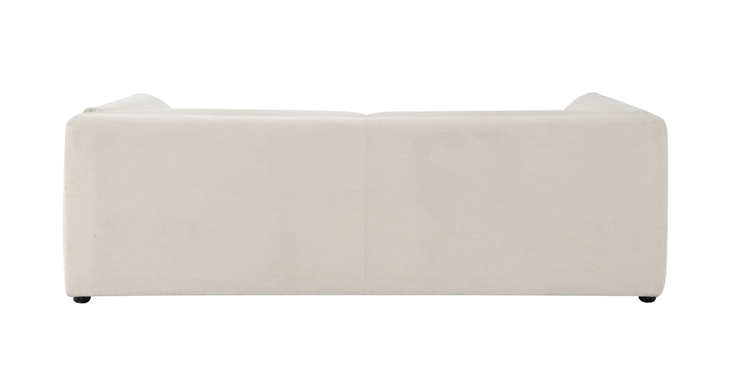 Jaeda Beige Boucle Sofa
