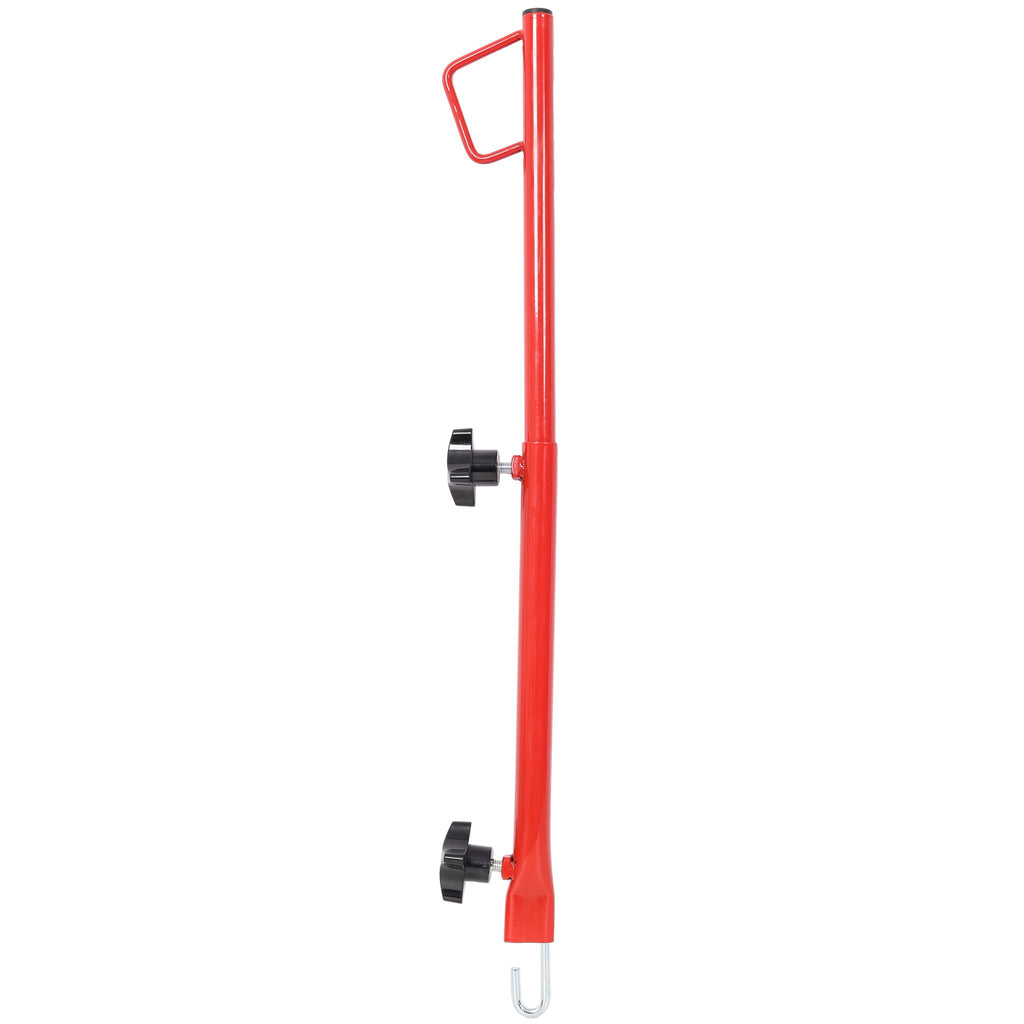 Hatch Jammer Holder Support Rod Replacement, Retractable Car Door Jammer Kit - Red