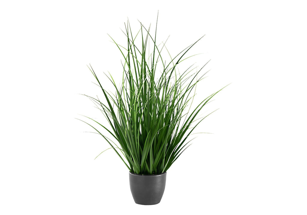 23" Tall Artificial Grass Plant – Indoor Faux Table Decor