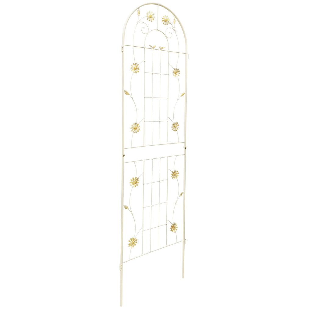 Metal Garden Trellis Rustproof Trellis For Climbing Plant Outdoor Flower Support