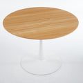 Mid-Century Tulip Dining Table With Round Top