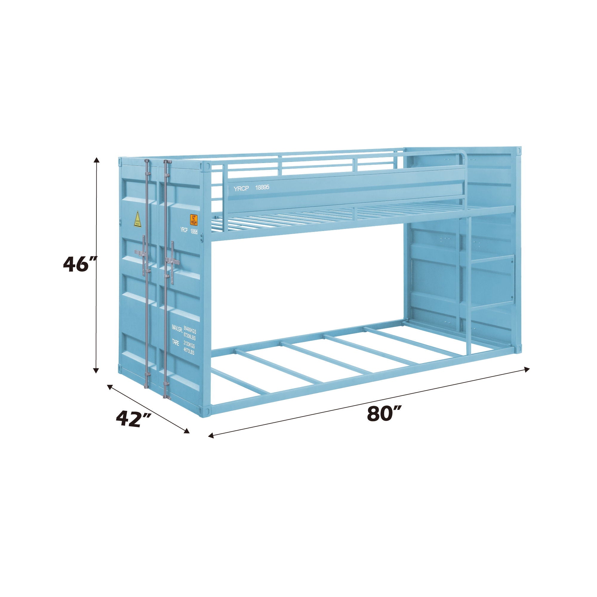 Cargo Twin Over Twin Bunk Bed