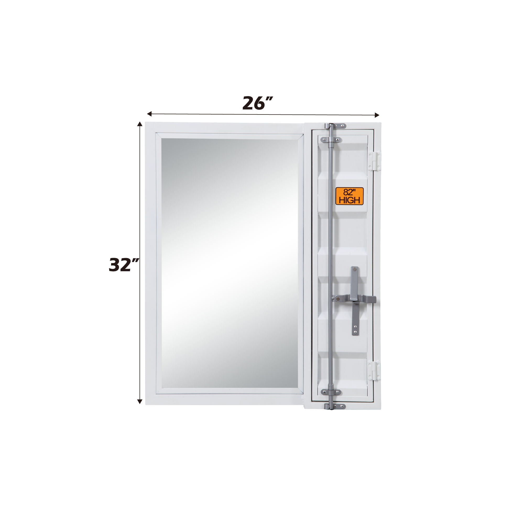 Cargo Vanity Mirror, Clear Reflection