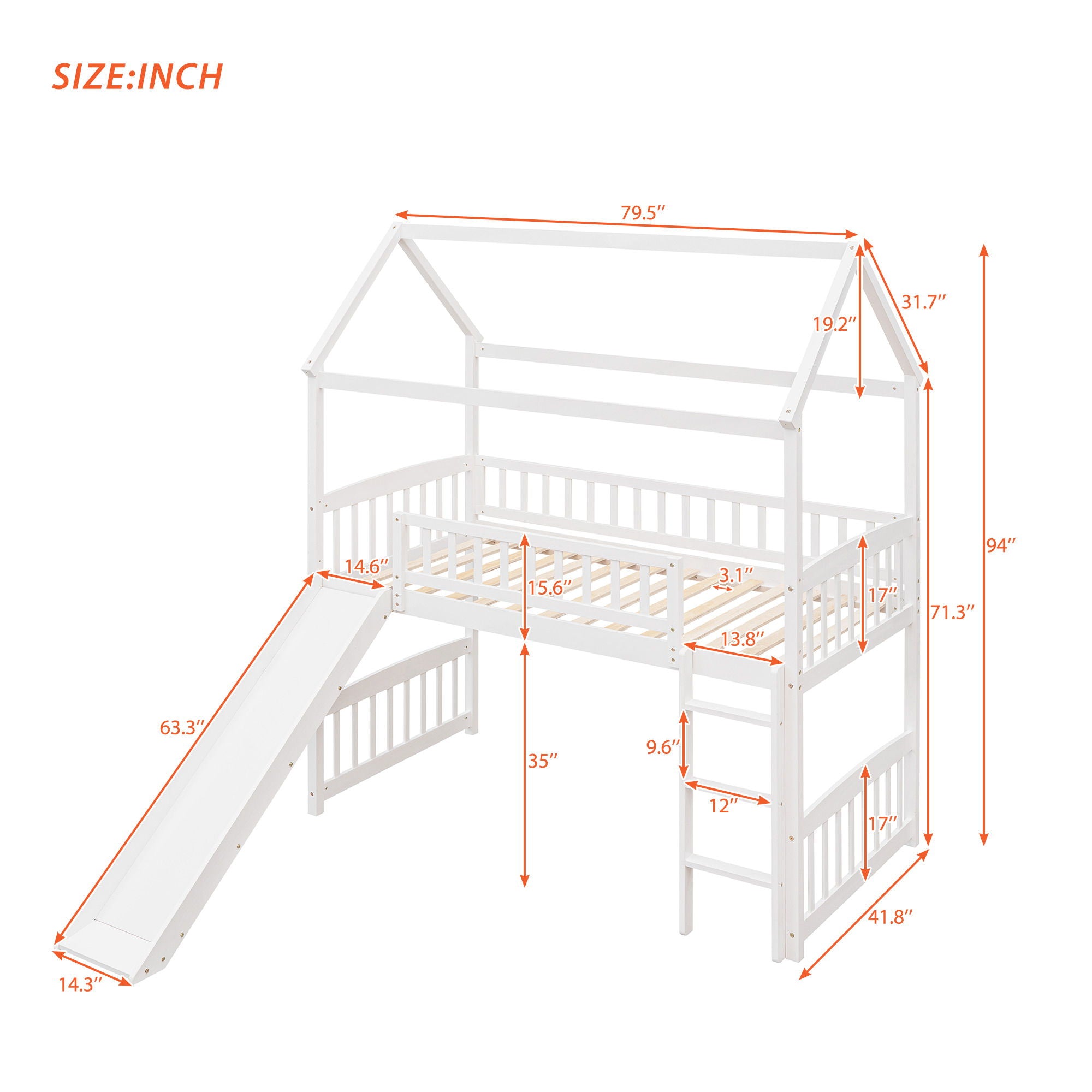 Loft Bed With Slide
