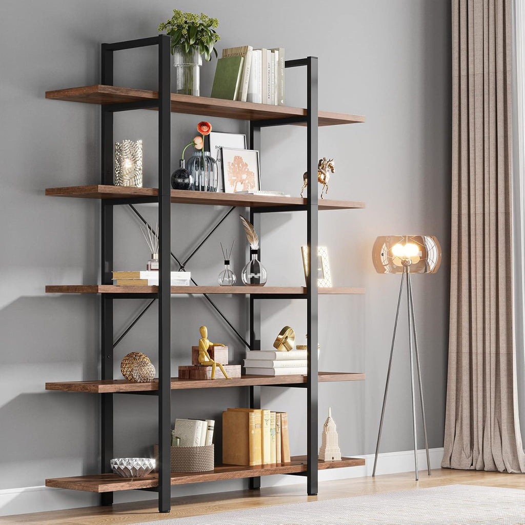 5 Tier Bookshelf For Home