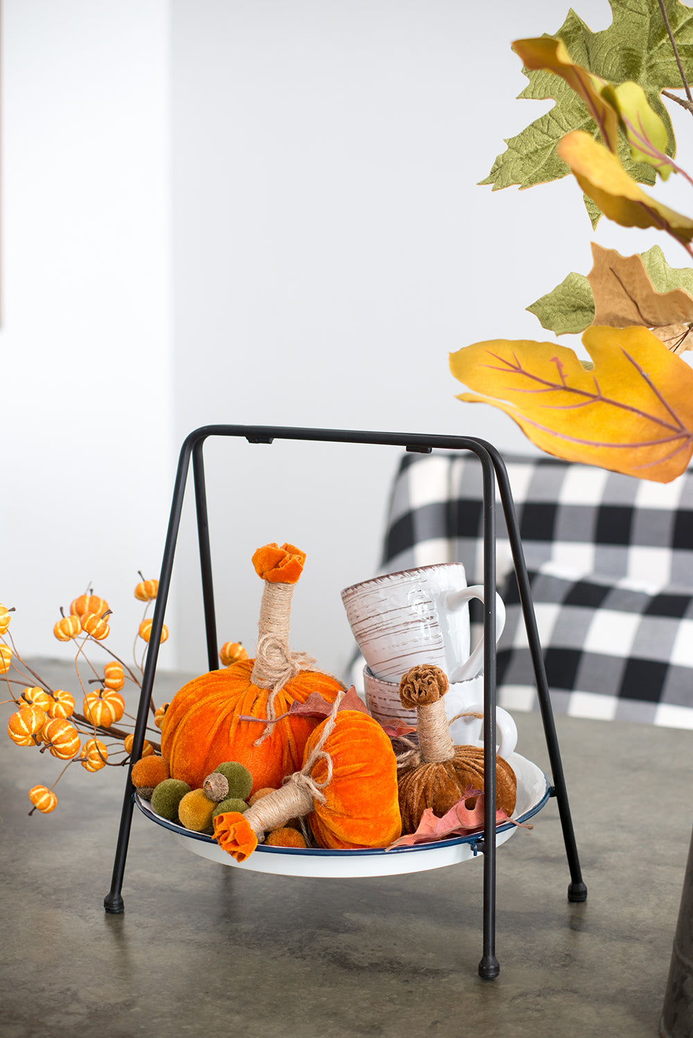 Handcrafted Farmhouse Harvest Pumpkins – Set of 6