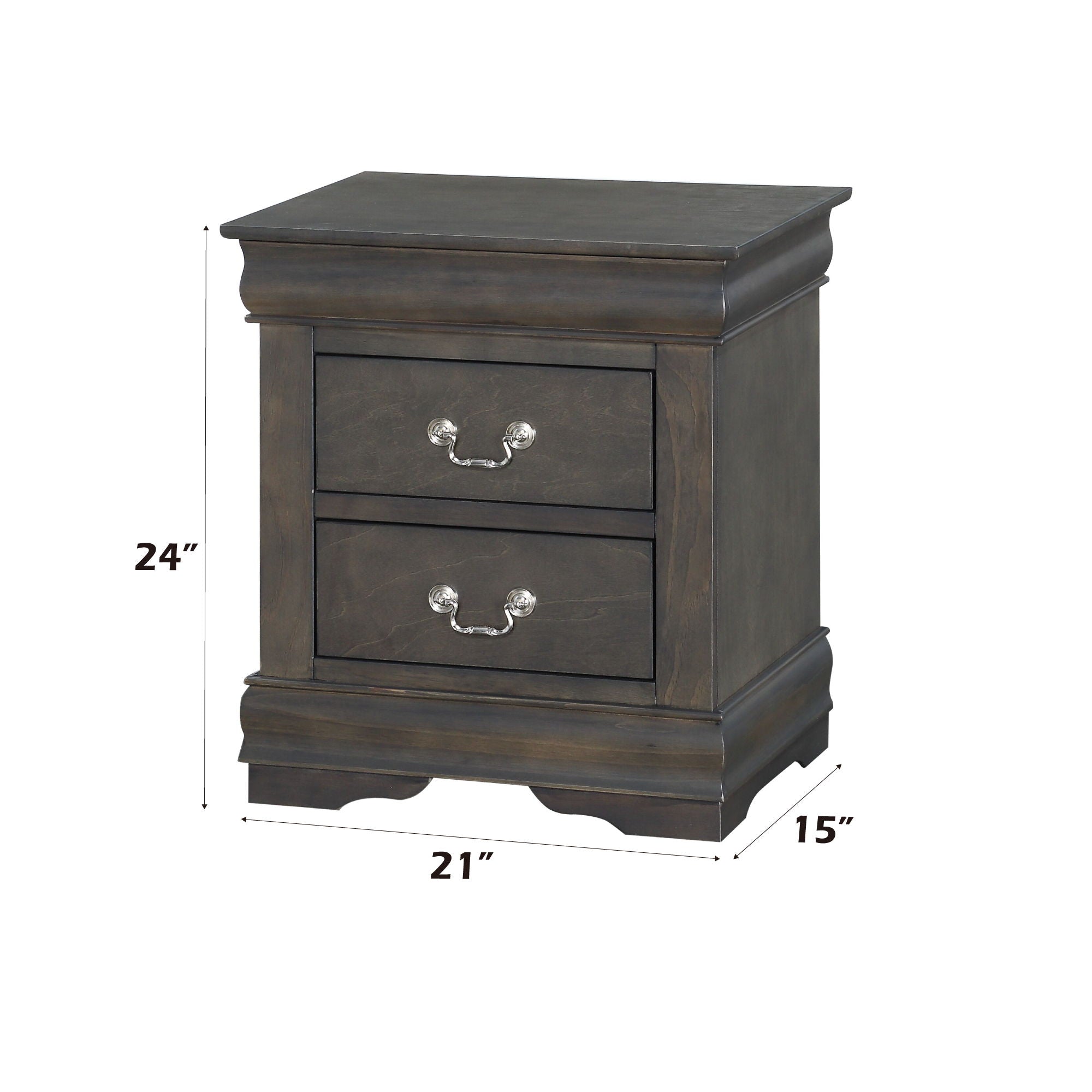 Louis Philippe Accent Nightstand