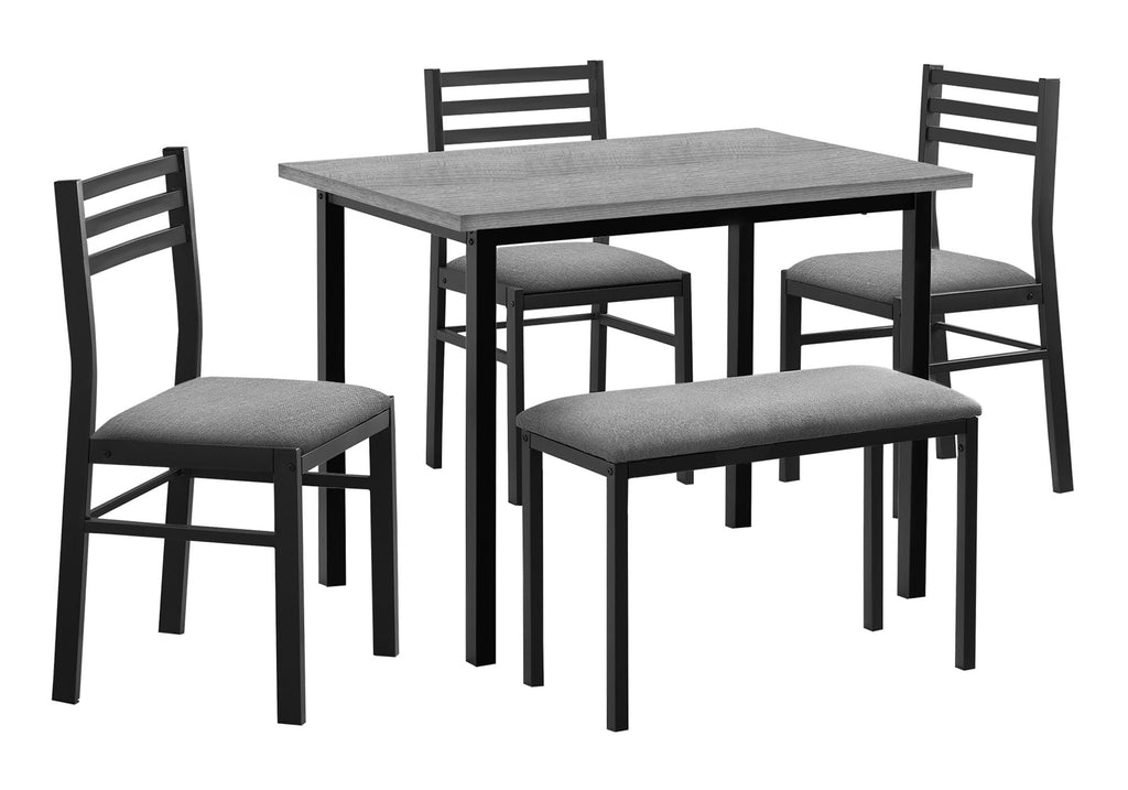 Dining Set, 5 Pieces, Rectangular, Small, Contemporary & Modern