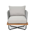 Lucca Outdoor Acacia Wood Chair