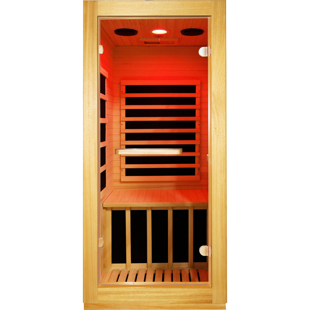 infrared sauna room single room