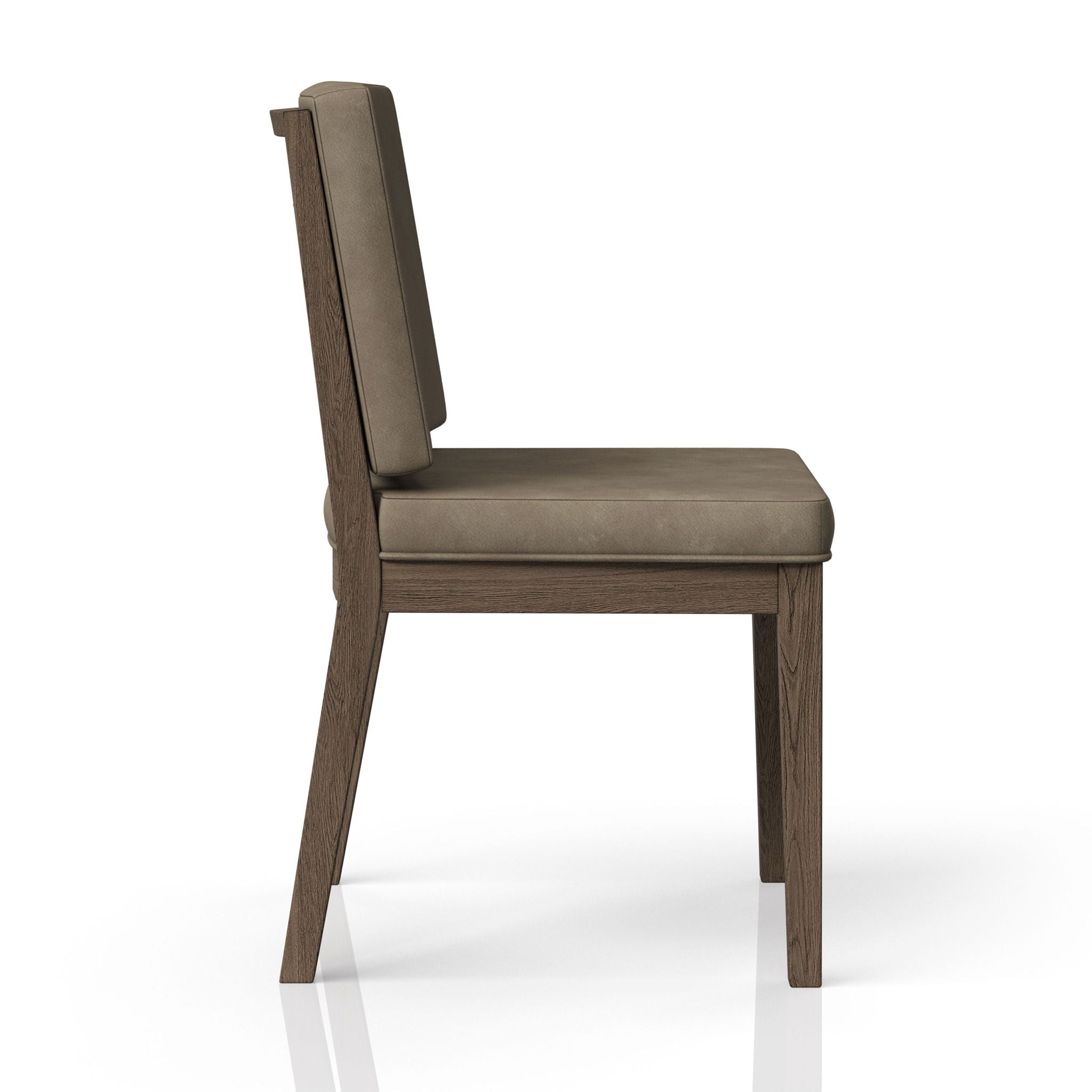 Soft Back Chair (Set of 2) - Light Brown