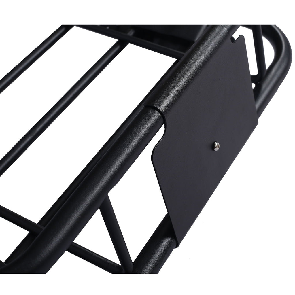Motoring Rooftop Cargo Carrier Basket Steel Universal Fit Roof Rack