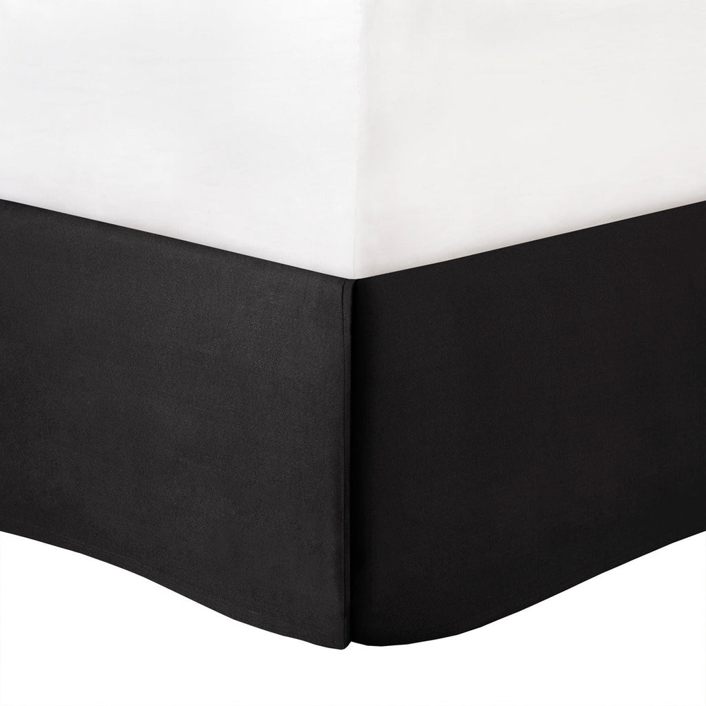 7 Piece Tufted Comforter Set Black California King