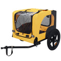Pet Bike Trailer Dog Cart for Medium Dogs up to 66 lbs