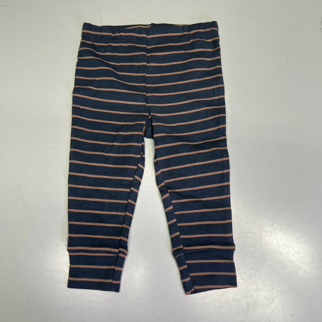 CARTERS (SET OF 3) Game Day Outfits Baby Boy's Sz 3M Brown/White/Navy 1S99120