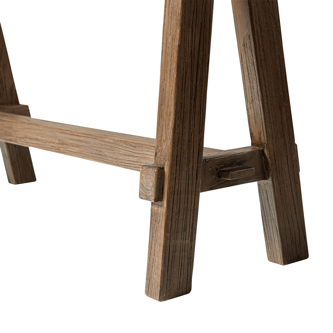 Hawthorne 60'' Solid Reclaimed Elm Trestle Console Table