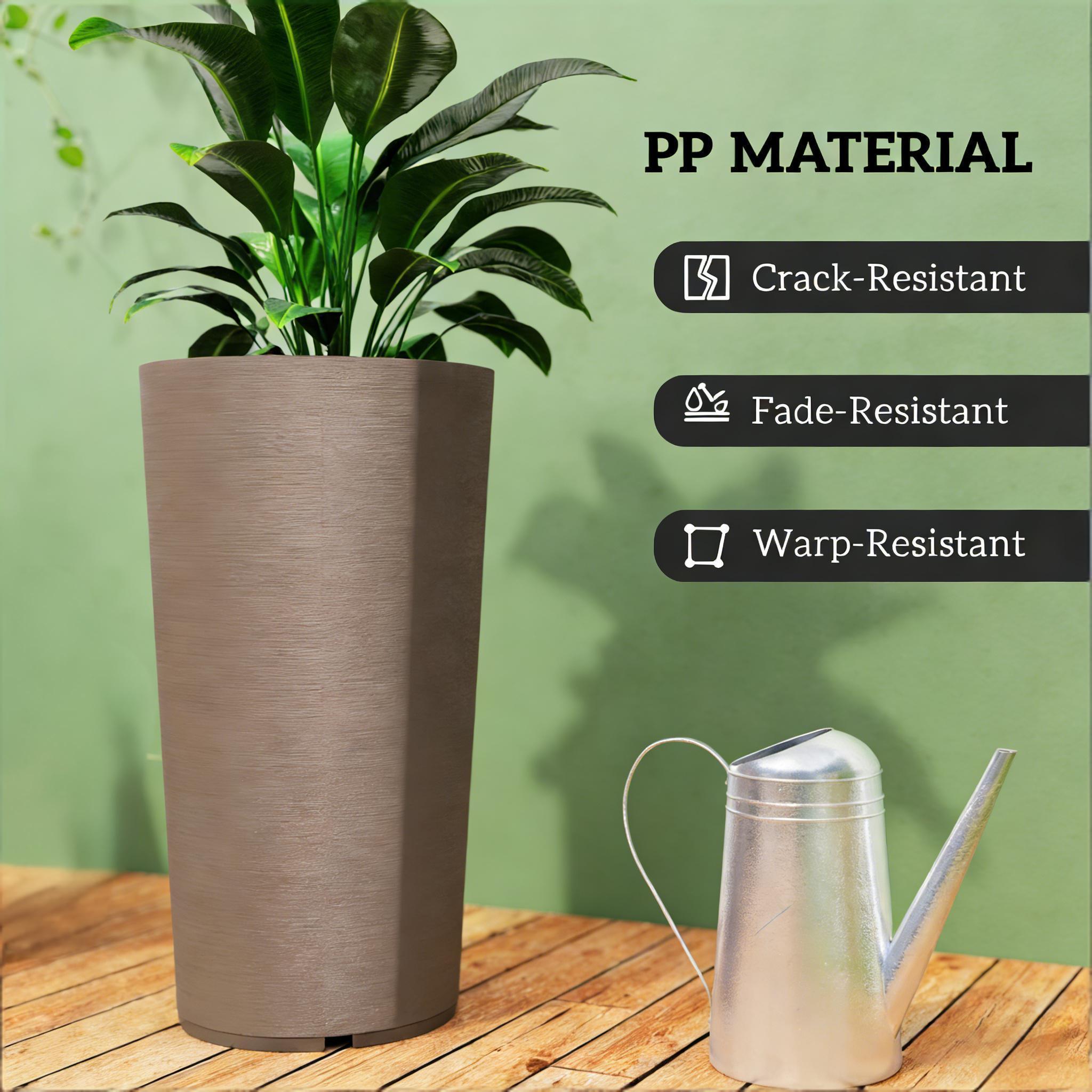 Tall Stackable Planters Set of 2