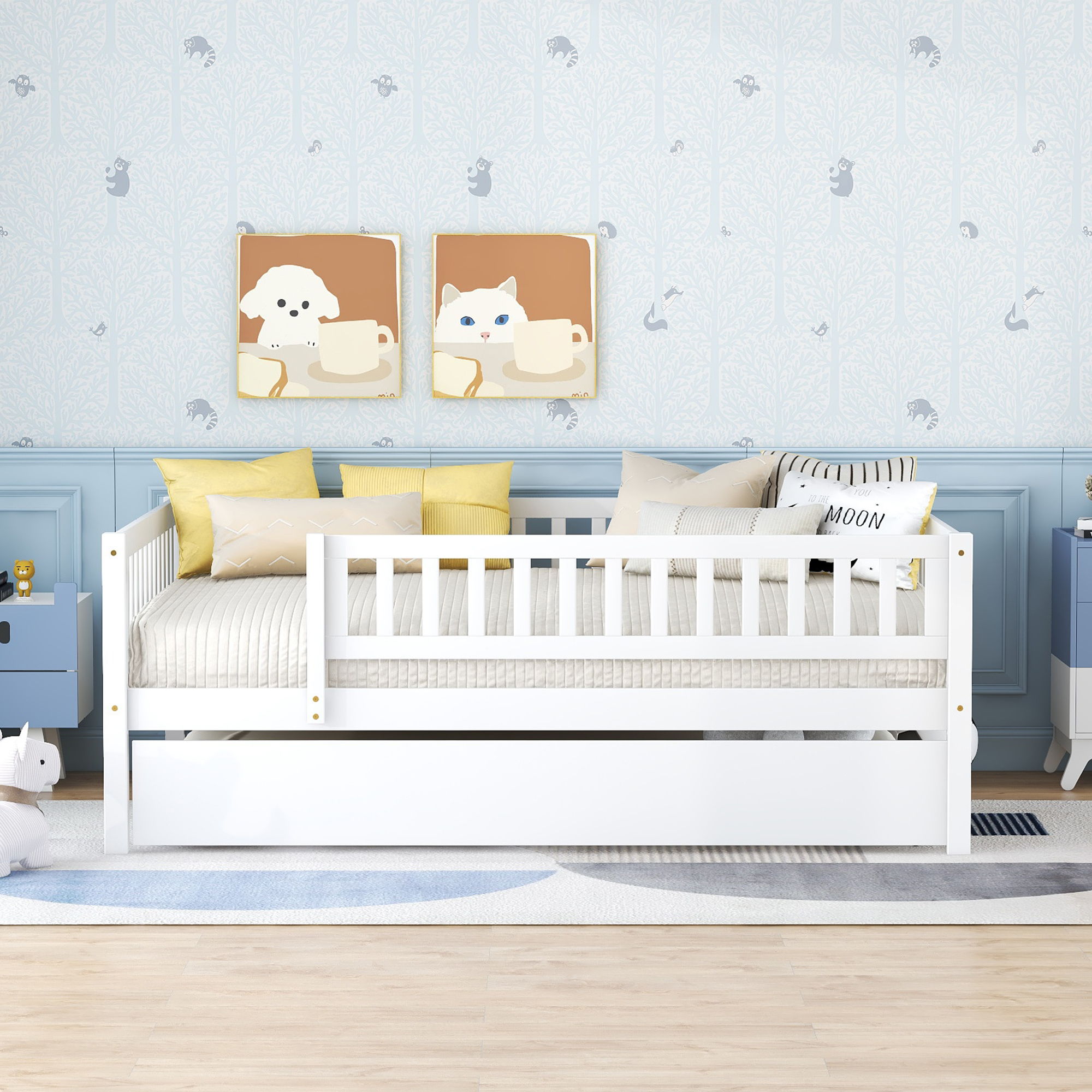Multi Functional Wooden Daybed Bed