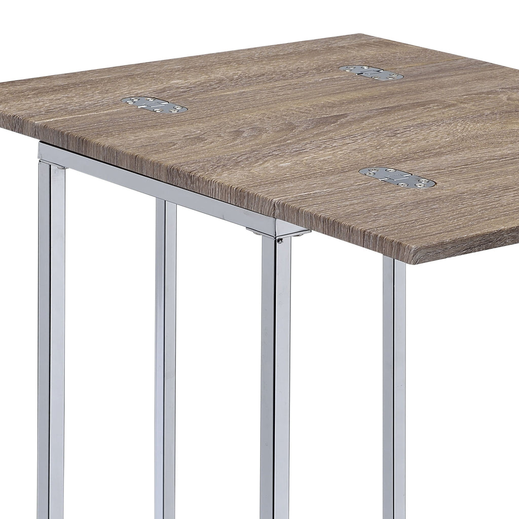 Danson Weathered Accent Table - Oak